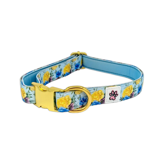 Blue-tiful Blossoms Collar