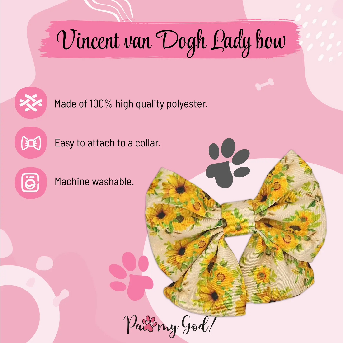 Vincent van Dogh Lady Bow Features