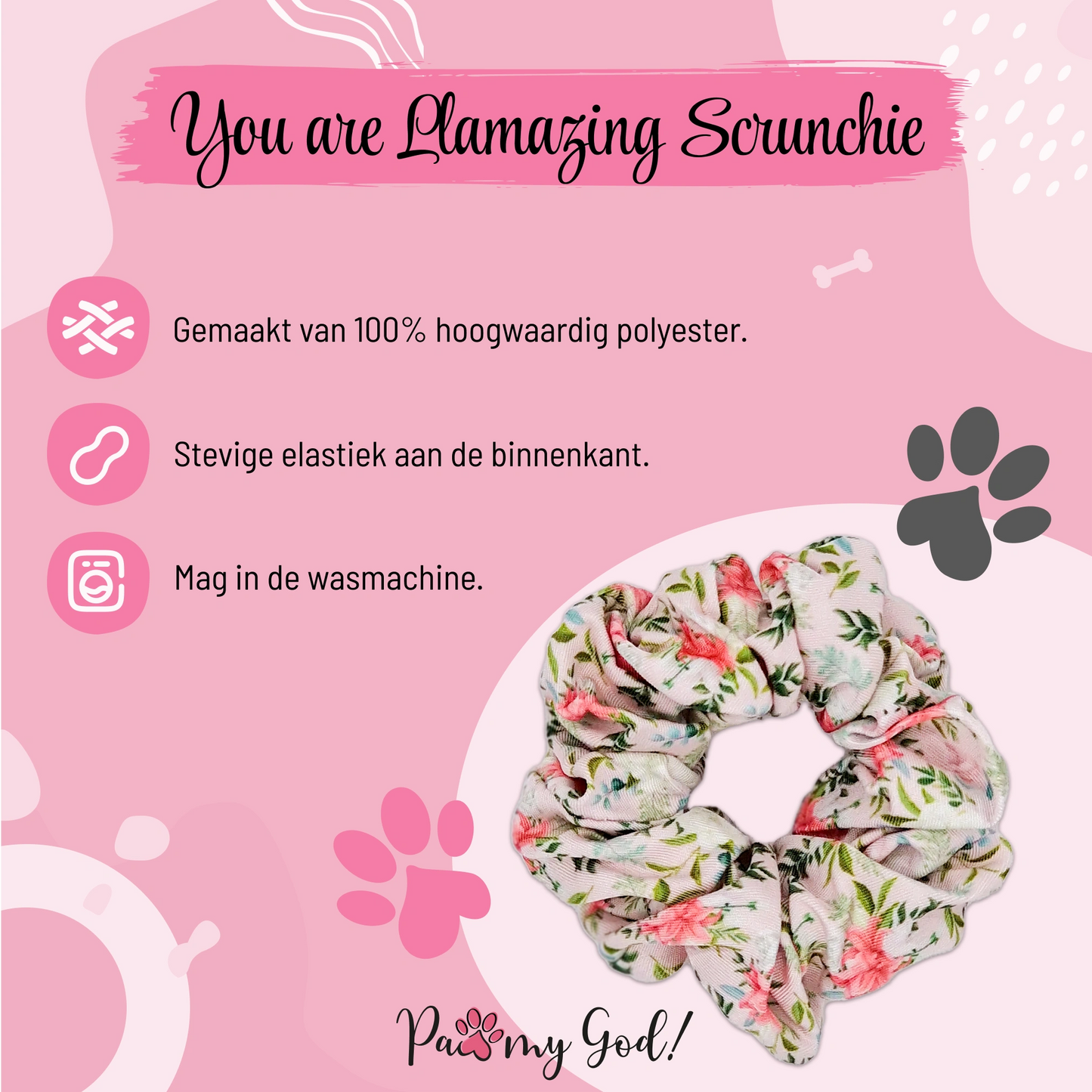 You are Llamazing Scrunchie