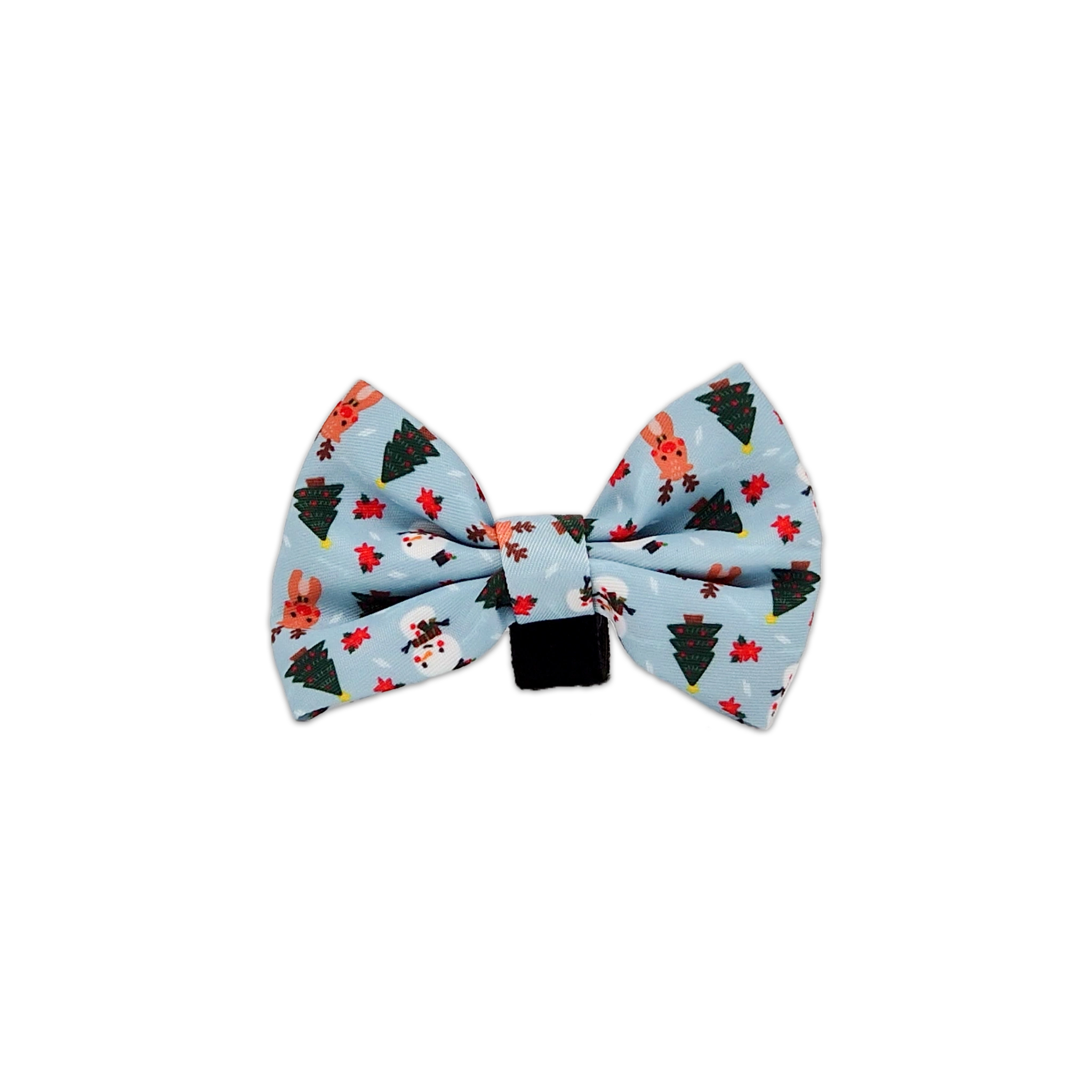 Christmas Dog Bow Tie Festive Bow Tie For Dogs Blue