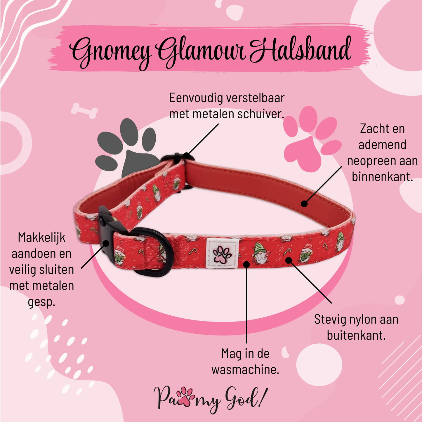 Gnomey Glamour Halsband