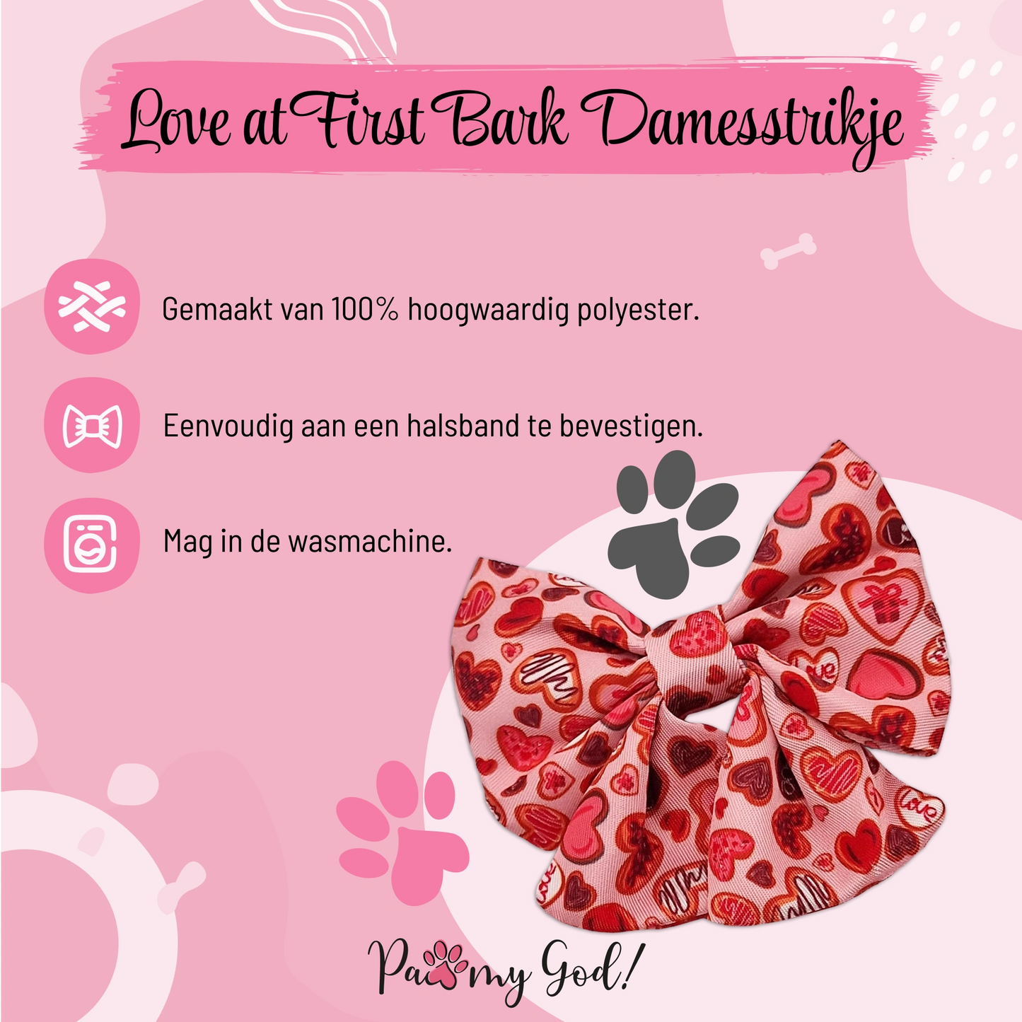 Love at First Bark Lady Bow