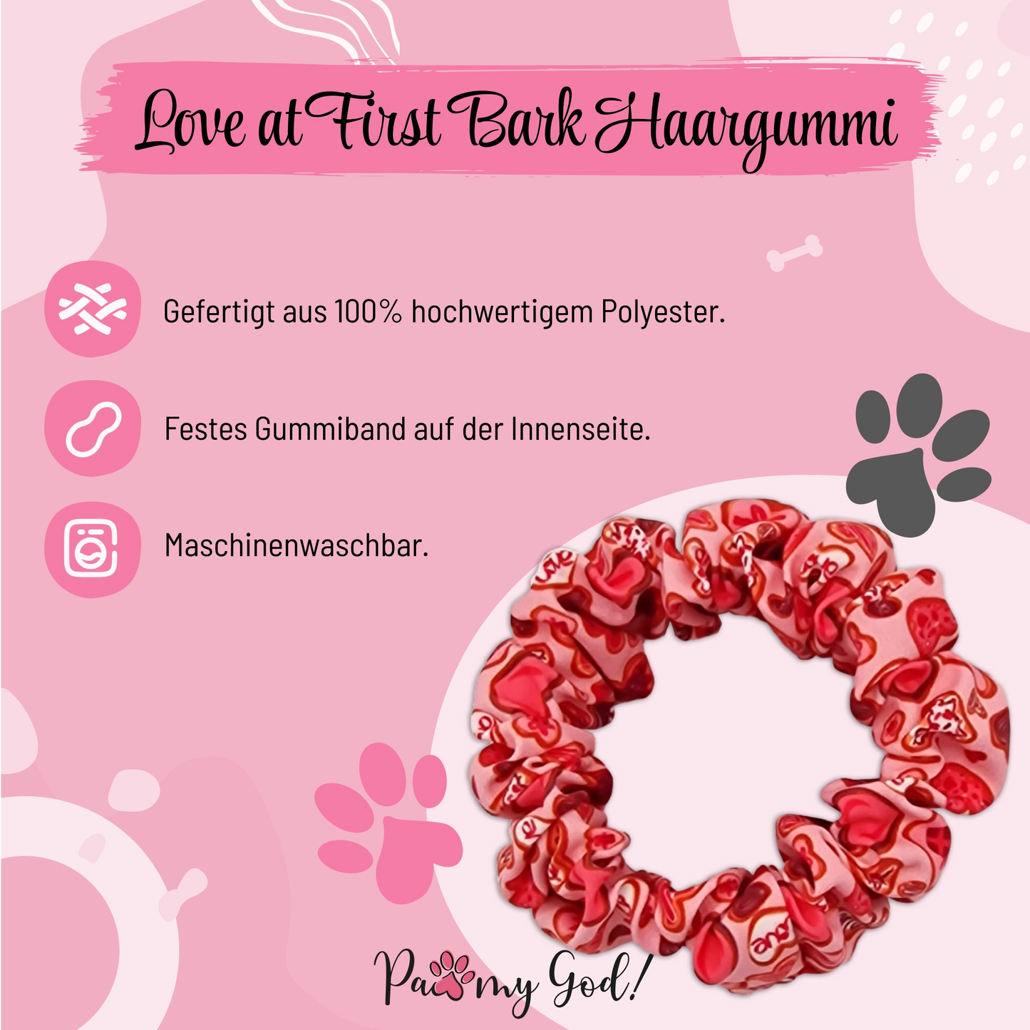 Love at First Bark Haargummi