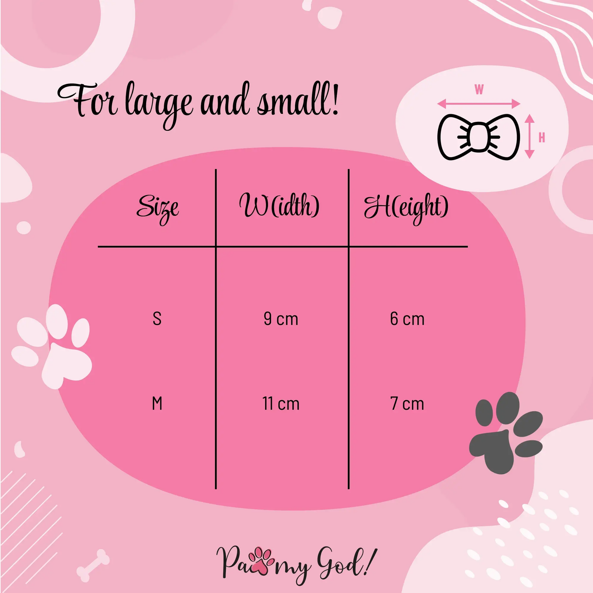 Okeypets Bow Tie Measure