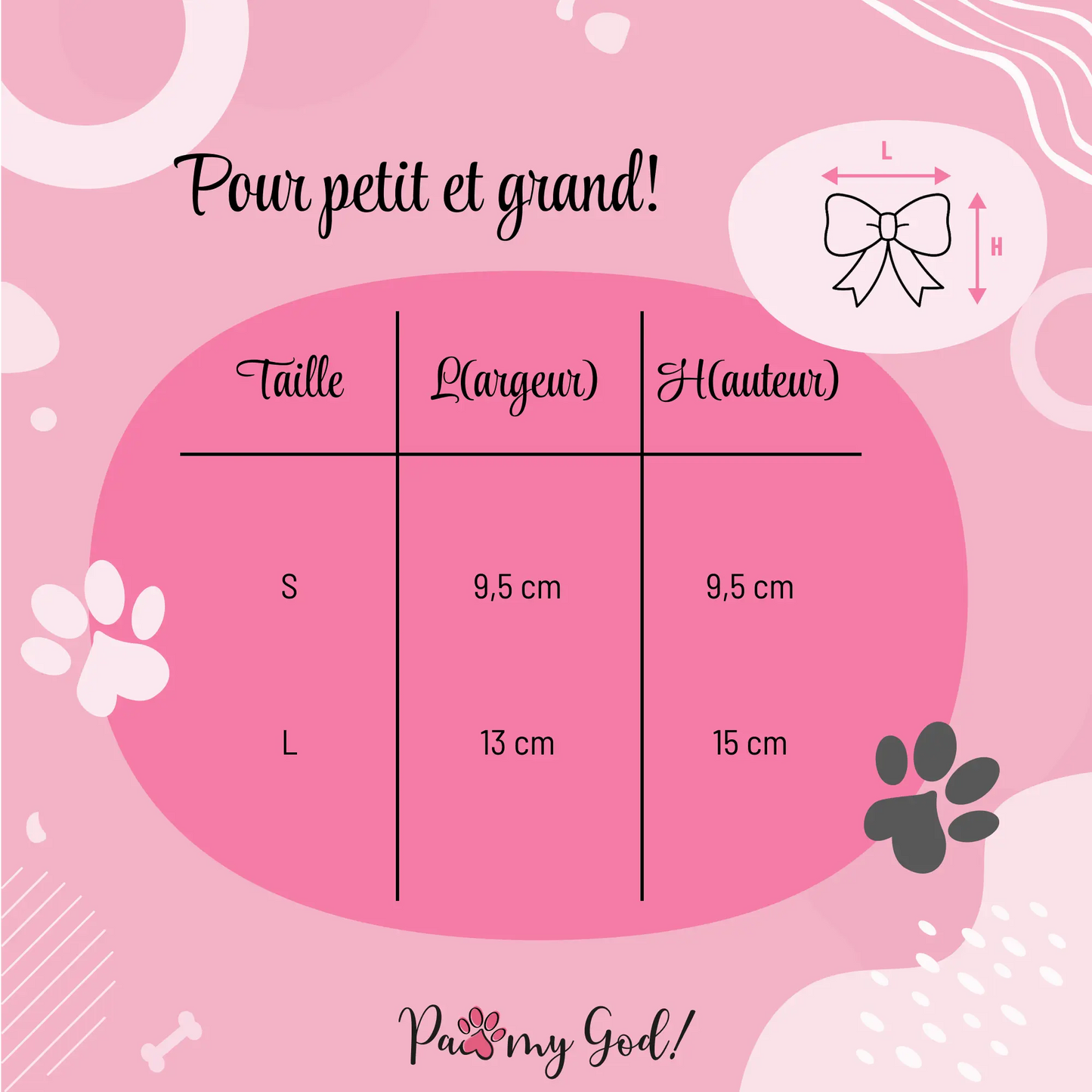 Okeypets Lady Bow Measure