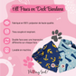 All Paws on Deck Bandana Features