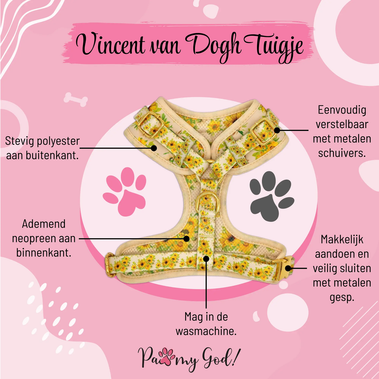 Vincent van Dogh Harness Features