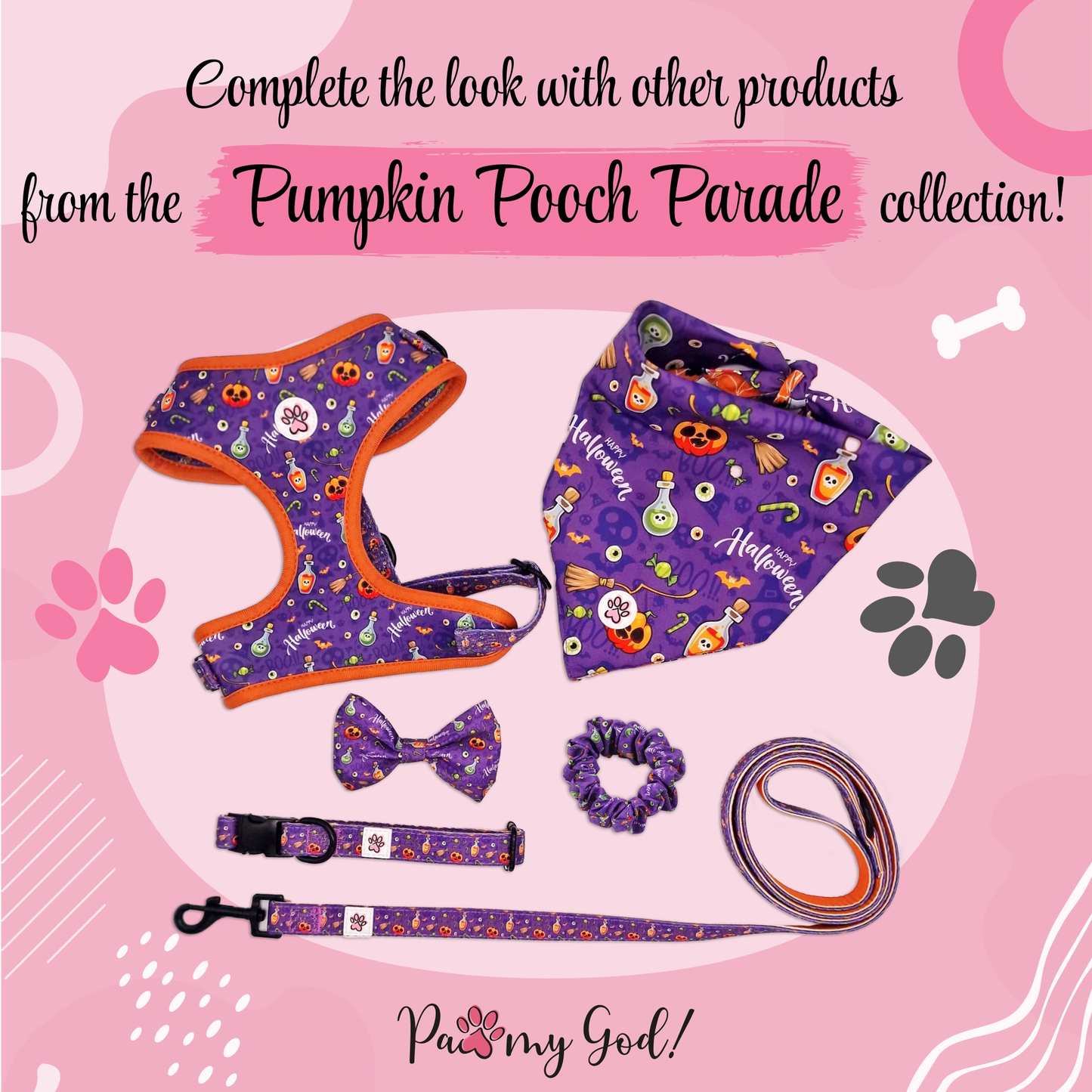 Pumpkin Pooch Parade Halsband