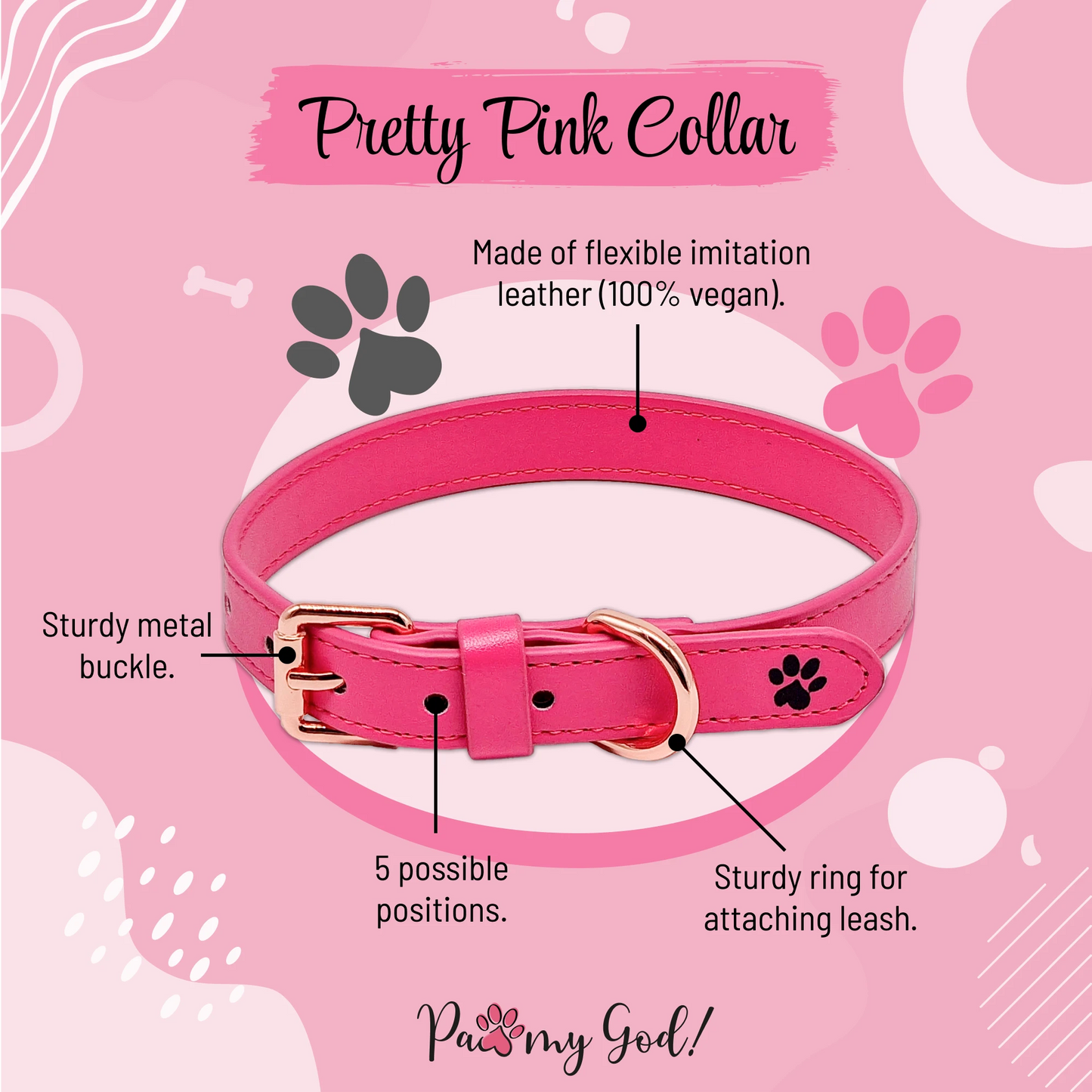 Pretty Pink Halsband