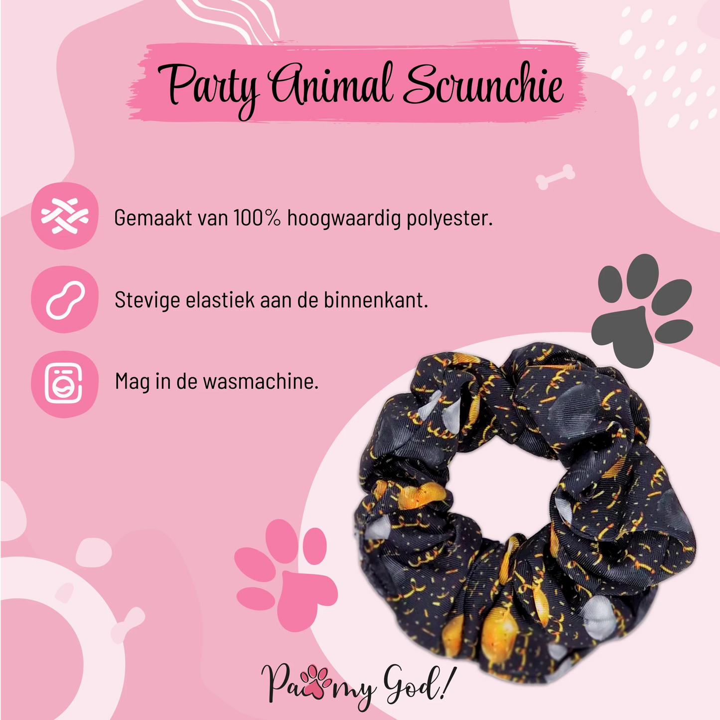 Party Animal Scrunchie