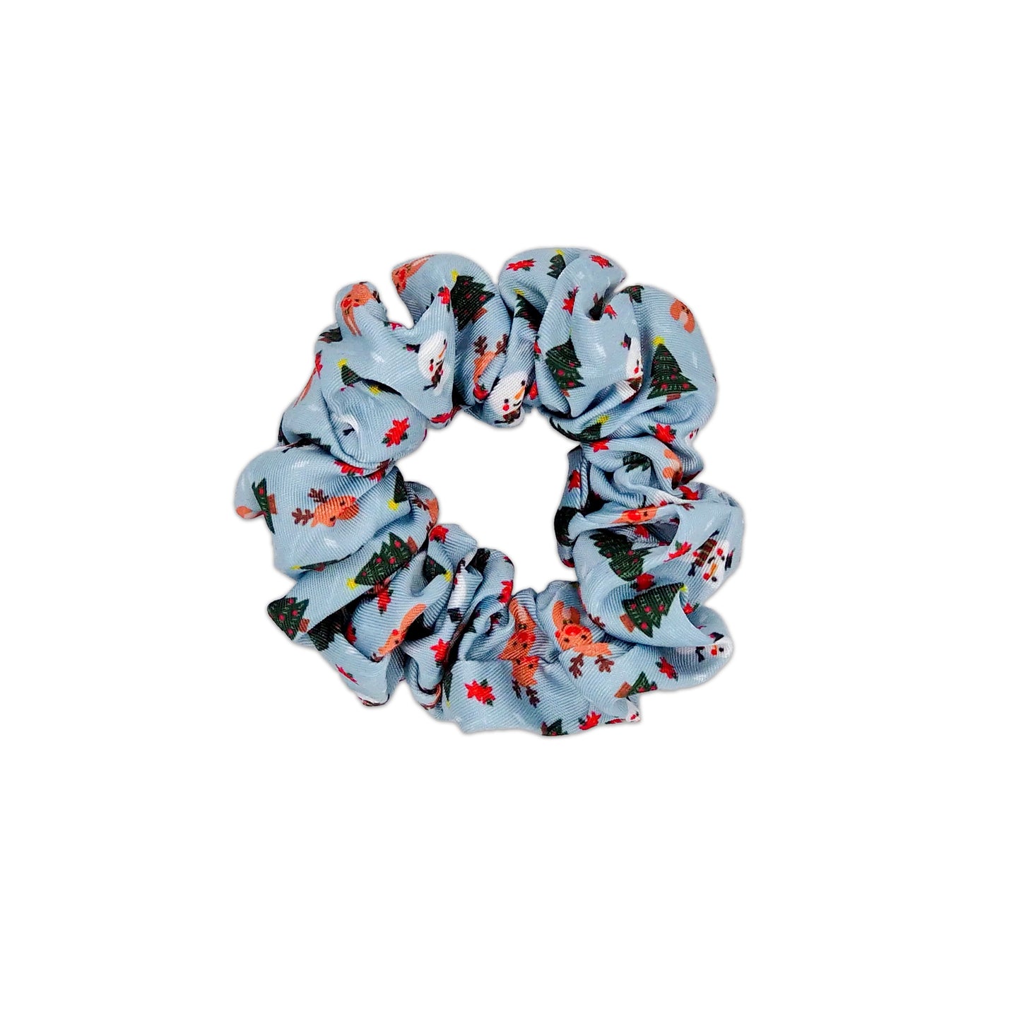 Rainbows and Butterflies Scrunchie primary white