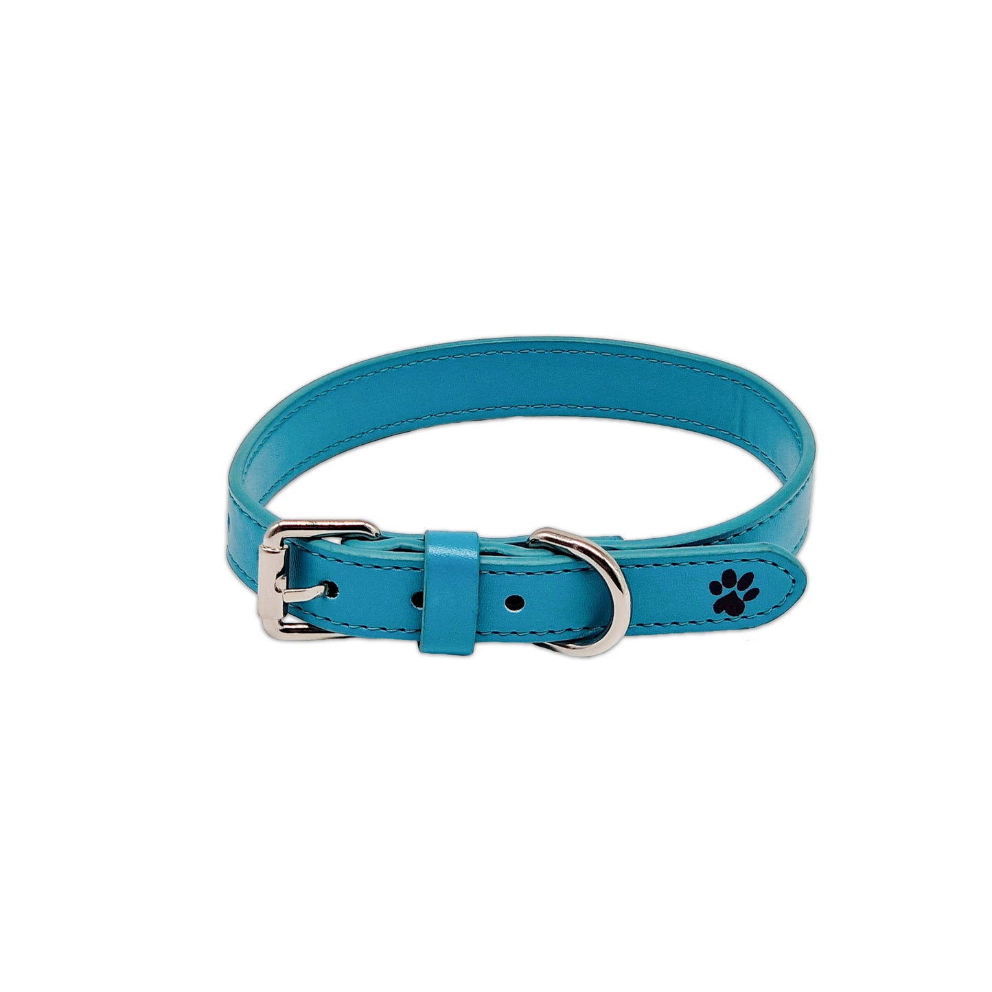 Twinkly Turquoise Collar primary white
