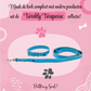 Twinkly Turquoise Halsband