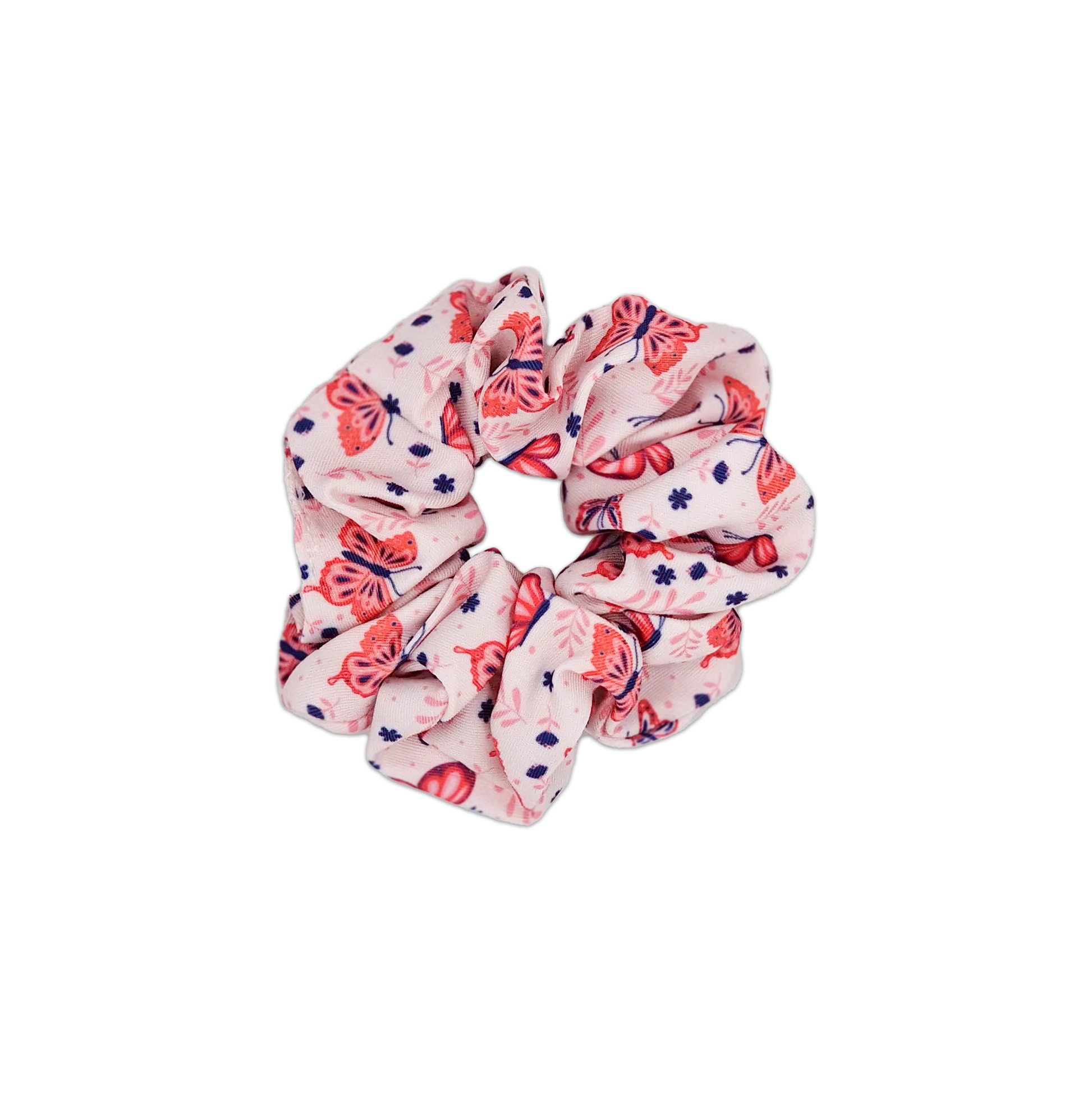 Rainbows and Butterflies Scrunchie primary transparent